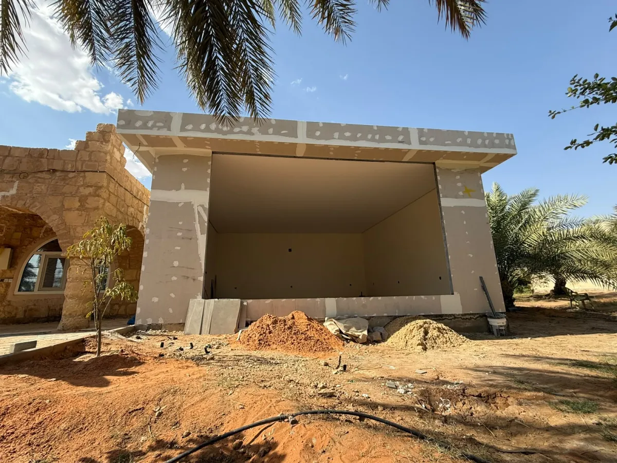 اسمنت بورد من أعمال ركن الظل في الرياض — صورة ٢