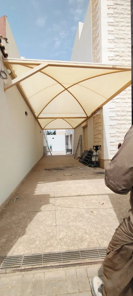 مظلات من أعمال ركن الظل في الرياض — صورة ١